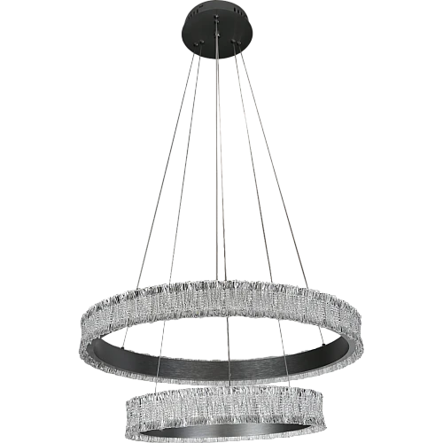 نجف مودرن فضي + ثلاث اضاءات400*600 125 واط