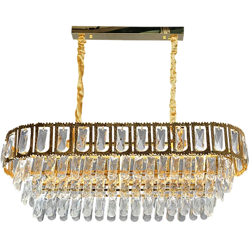 نجف مودرن ذهبي E14*10 مقاس 800*300 ملم