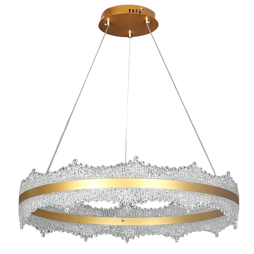 علاقي مودرن ذهبي لون الانارة 3 اضاءات 115 واط مقاس 800 ملم