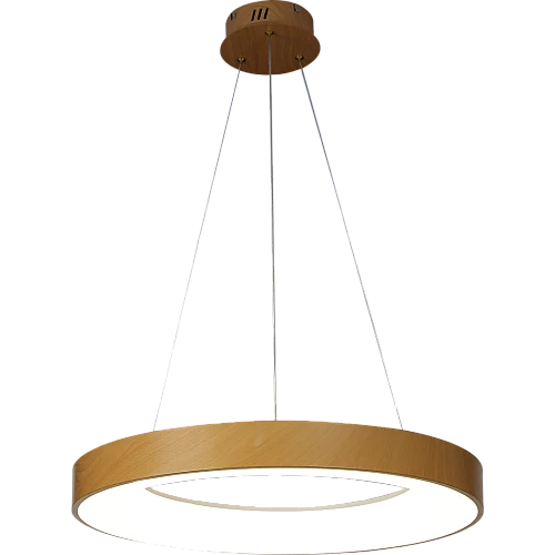 علاقي خشبي لون الانارة 3 اضاءات 75 واط قطر 60 سم