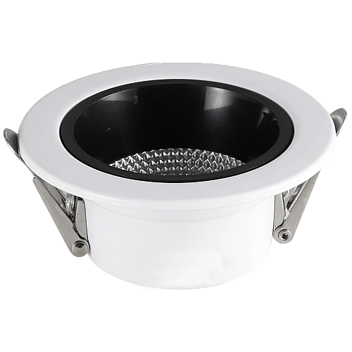 كشاف سبوت لايت مانع للتوهج المطور CCT ابيض لون الانارة متعدد و ثابت 3 اضاءات متغيرة ( كريمي أو اصفر أو ابيض أو 3 اضاءات ) 7 سم 7 واط