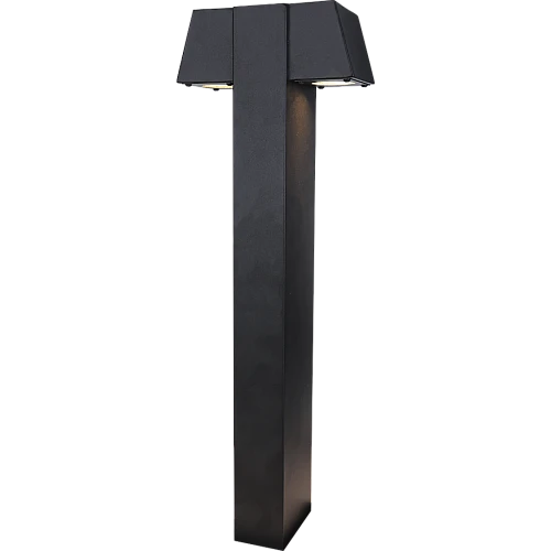 فانوس حديقة اسود مجوز 60 سم GU10