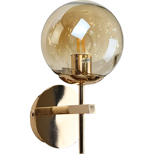 إضاءة ابليك حائط مودرن مفرد ذهبي E27*1L