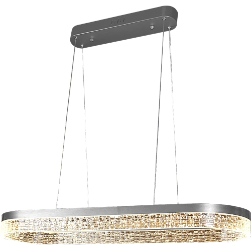 علاقي مودرن فضي لون الانارة 3اضاءات 900*300 105W