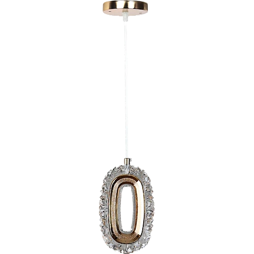 نجف مودرن زيتي لون الانارة 3 اضاءات 5 واط