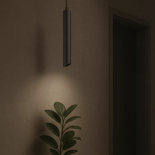 سلندر علاقي اسطواني طويل مفرد جرافيت قطر 55*400 ملم لمبة نوع GU10