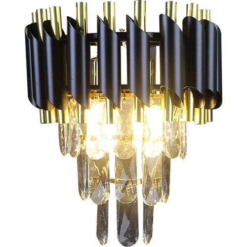 ابليك جداري مجوز ذهبي مع اسود