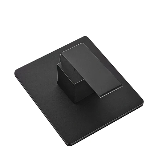 وجه مخفي مربع خط واحد اسود