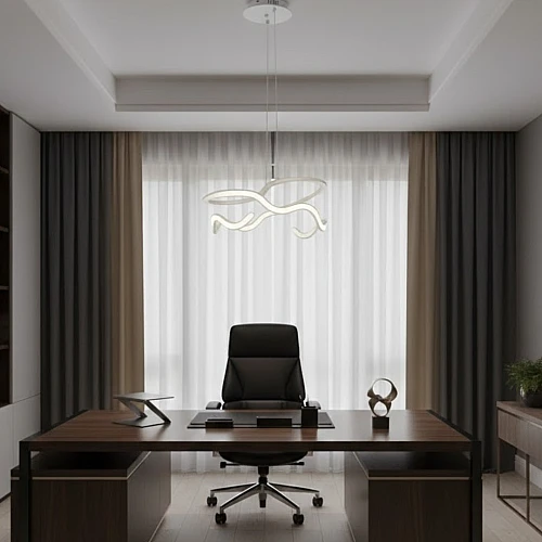 علاقي مودرن ابيض لون الانارة 3 اضاءات واط 105