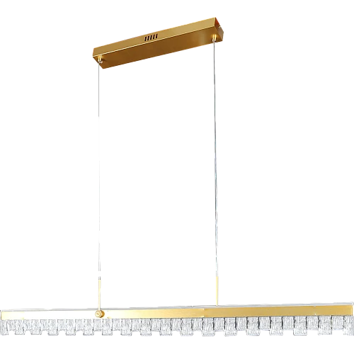علاقي مودرن ذهبي لون الانارة 3 اضاءات واط 55 مقاس 1200 ملم
