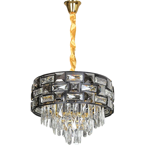 علاقي مودرن اسود+ذهبي E14*5