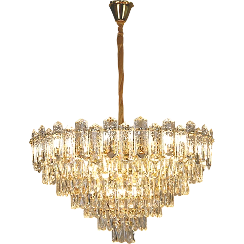 نجف مودرن ذهبي E14*15L مقاس 80 سم