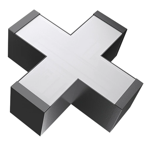 كشاف مسطرة شكل + معلقة مقاس غطاء اسود لون الانارة اصفر 12 واط