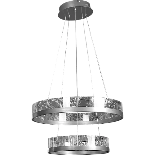 علاقي مودرن فضي لون الانارة 3 اضاءات 400 لون الانارة 600 135W