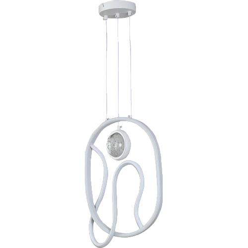 علاقي مودرن ابيض لون الانارة 3 اضاءات 85 واط 