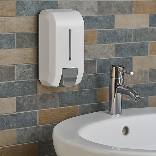 صبانة يدوي ضغاط كبير لون ابيض