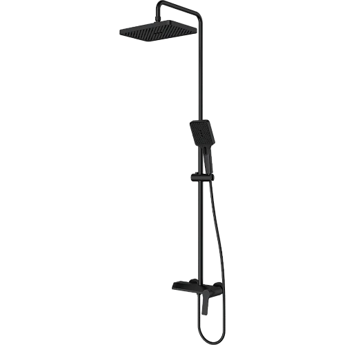 مساطر مع خلاط + سماعة مربع اسود مساطر مع خلاط + سماعة مربع اسود