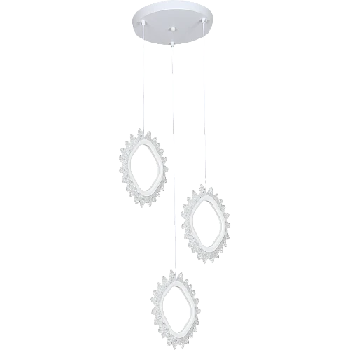 علاقي مودرن ابيض لون الانارة 3 اضاءات واط 36