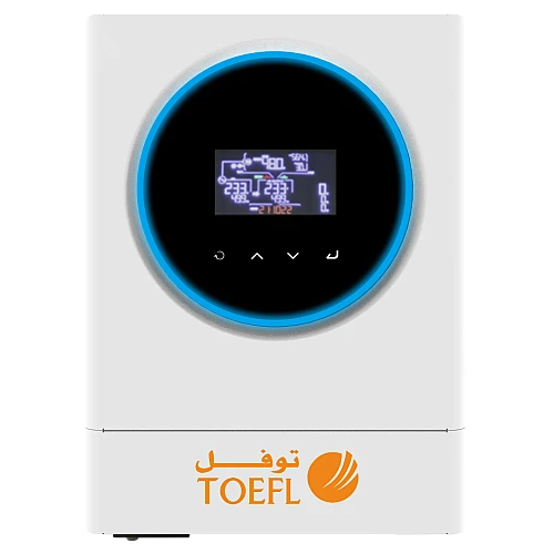 انفرتر هايبرد برو 48V / 6000VA / 6000W شاشة رقمية توفل