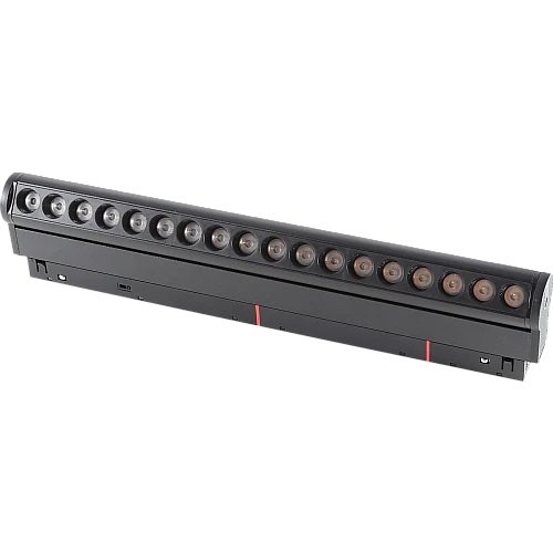 كشاف مجرى ذكي ليد لون انارة تحكم عن بعد بالجوال عدسات متحرك 18 واط مقاس 34.50 سم (المخفي يحتاج ترنس) توفل