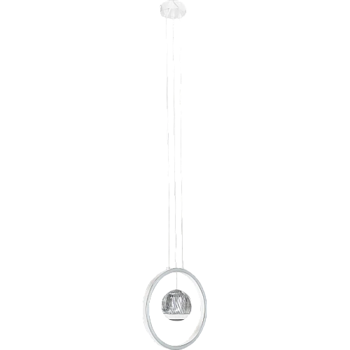 نجف مودرن ابيض لون الانارة 3اضاءات 30 واط