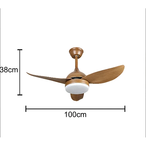 مروحة سقف خشبية مودرن