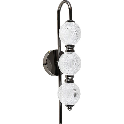 ابليك مودرن اسود مطفي لون الانارة 3 اضاءات 15 واط