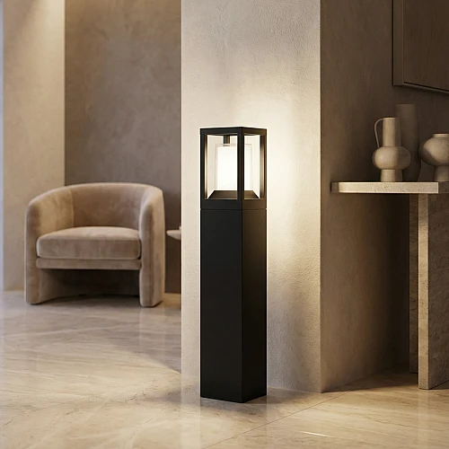 فانوس بولارد للحديقة الخارجية ديكورات طول 60 سم E27