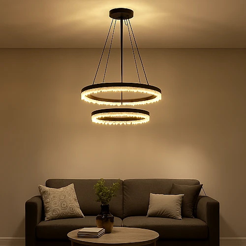 علاقي مودرن اسود لون الانارة 3 اضاءات واط 75 مقاس 40+60 ملم علاقي مودرن اسود لون الانارة 3 اضاءات واط 75 مقاس 40+60 ملم