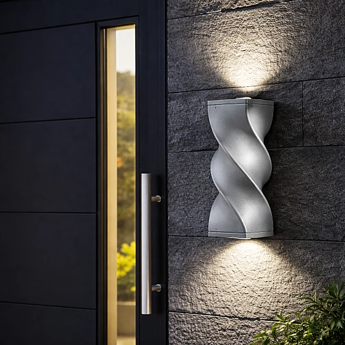 كشاف بوابة لمبة GU10 رمادي