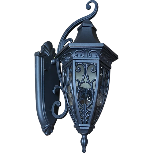  منتج فانوس جداري صغير اسود-6082S/W/BK