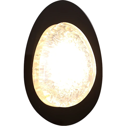 ابليك مودرن اسود لون الانارة 3 اضاءات 5W