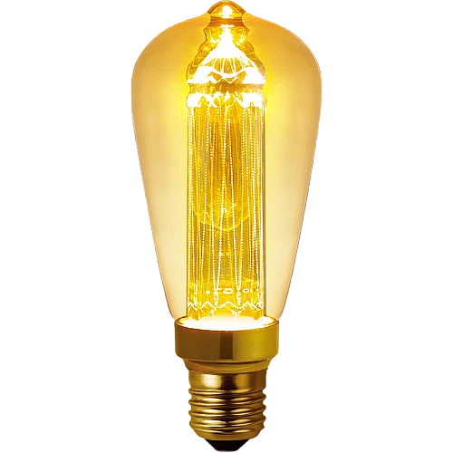 لمبات نجف ديكوريه شكل كمثرى 2.5 واط مع لمسة اضاءة ديكور لون الاضاءة اصفر يمكن استخدامها في لمبات النجف والثريات اضاءة فاخر وراقية في نفس الوقت E27