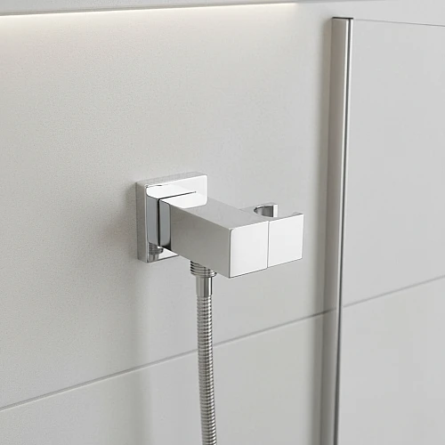 صباب مخفي مع حامل مربع كروم