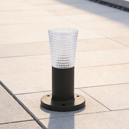 فانوس حديقة 23 سم اسود