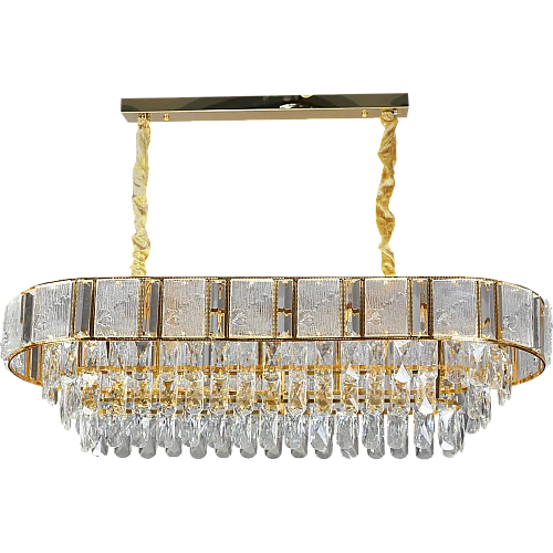 علاقي مودرن ذهبي E14*14 مقاس 1000*350 ملم