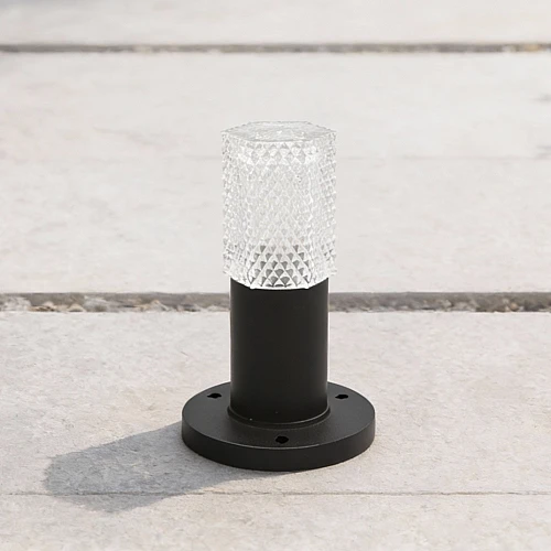 فانوس حديقة 23 سم اسود