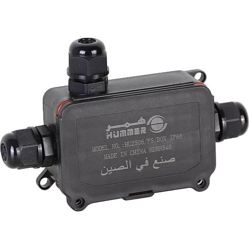 موصل اسلاك كهربائية مقاومة للماء وتر بروف علبة صندوق ثلاثي الاتجاهات