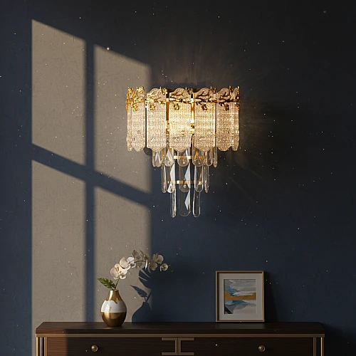 ابليك مودرن ذهبي E14*2