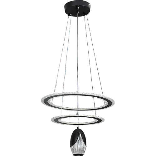 علاقي مودرن اسود لون الانارة 3 اضاءات واط 105