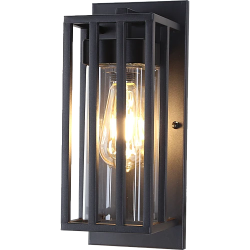  منتج كشاف بوابة خارجي اسود-6260W/BK