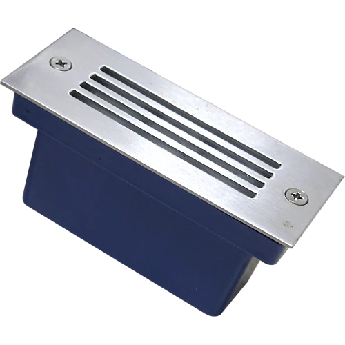 اضاءة درج ولمبة درج لون الانارة أزرق الشكل شرائح مستطيل صغير 3 واط اضائة درج فاخرة