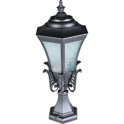 فانوس جلاسي خارجي اسود E27