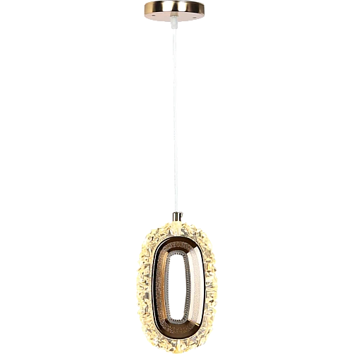 نجف مودرن زيتي لون الانارة 3 اضاءات 5 واط