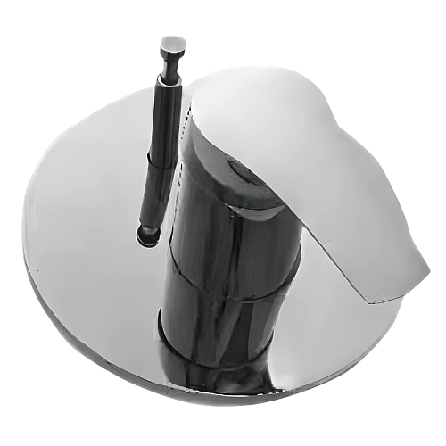 وجه مخفي دائري خطين كروم