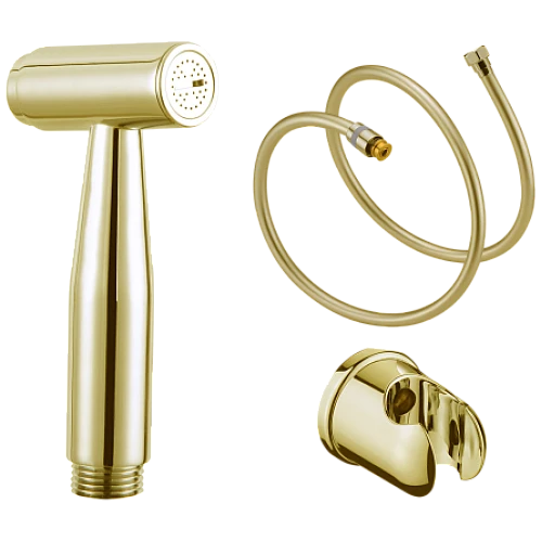 شطاف دائري ضغاط مع هوز ربل 120 سم ذهبي مطفي