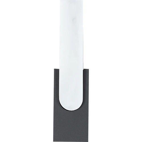 ابليك مودرن اسود لون الانارة اصفر واط 7 مقاس 400 ملم