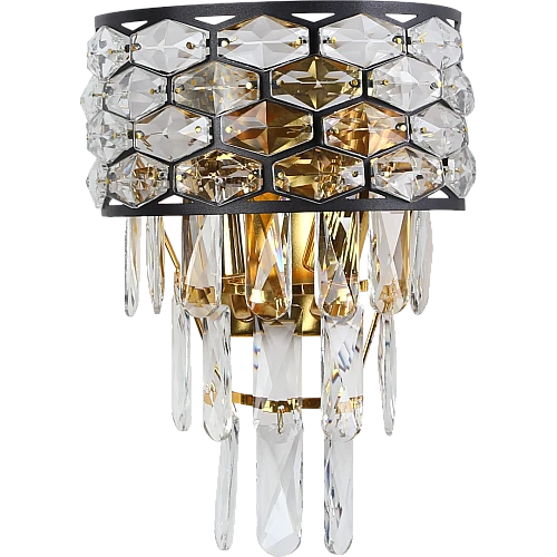 ابليك مودرن اسود + ذهبي E14*2