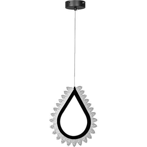 علاقي مودرن اسود لون الانارة 3 اضاءات واط 25