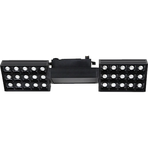 كشاف مجرى عدسات اسود مع لون الانارة شمسي كريمي 24 واط( مباشر بدون ترنس ) همر